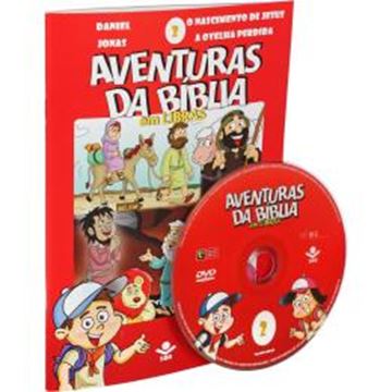 Imagem de AVENTURAS DA BIBLIA EM LIBRAS - VOL. 2