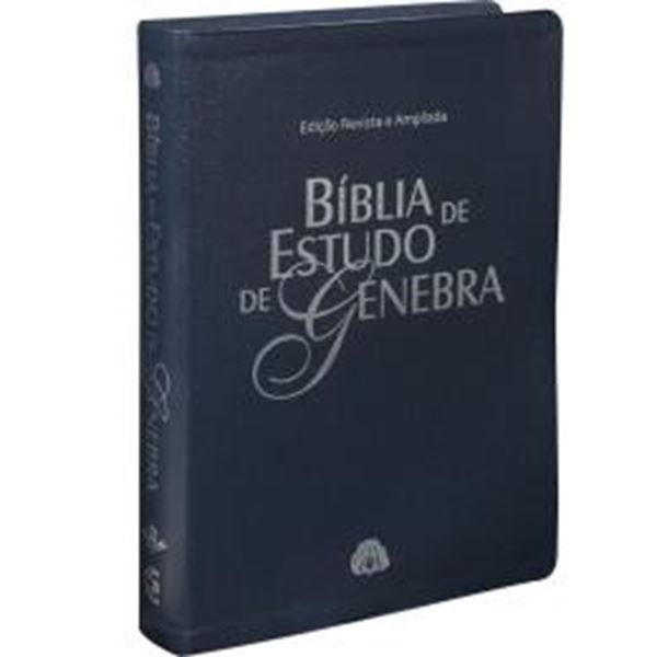Picture of BIBLIA DE ESTUDO DE GENEBRA - COURO BONDED AZUL