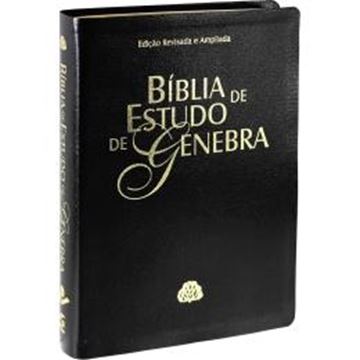 Imagem de BIBLIA DE ESTUDO DE GENEBRA - COURO BONDED PRETO