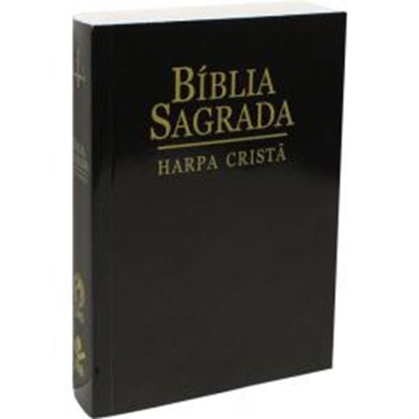 Picture of BIBLIA SAGRADA LETRA MAIOR COM HARPA CRISTA - CAPA PRETA