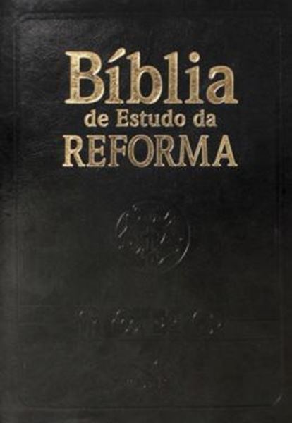 Picture of BIBLIA DE ESTUDO DA REFORMA - COURO SINTETICO PRETO