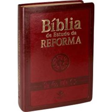 Imagem de BIBLIA DE ESTUDO DA REFORMA COM INDICE - CAPA VINHO