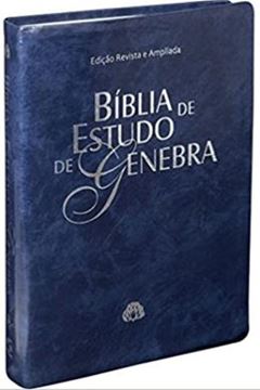 Imagem de BIBLIA DE ESTUDO DE GENEBRA - COURO SINTETICO AZUL