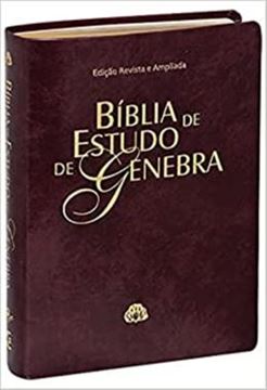 Imagem de BIBLIA DE ESTUDO DE GENEBRA - COURO SINTETICO VINHO