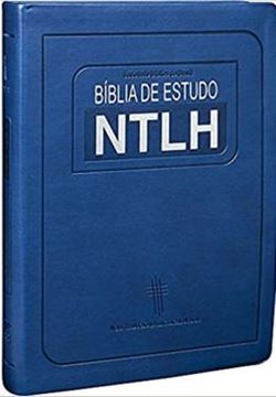 Imagem de BIBLIA DE ESTUDO NTLH - COURO SINTETICO AZUL