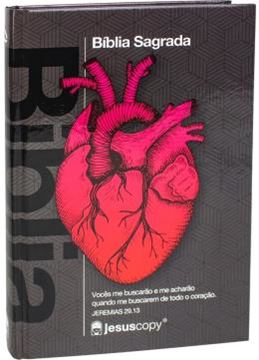 Imagem de BIBLIA SAGRADA - CAPA ILUSTRADA CORACAO