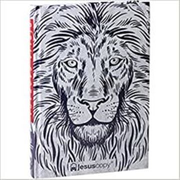 Imagem de BIBLIA SAGRADA - CAPA ILUSTRADA LEAO BRANCO