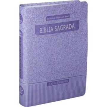 Imagem de BIBLIA SAGRADA LETRA GIGANTE - CAPA COURO SINTETICO VIOLETA