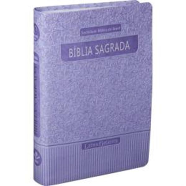 Picture of BIBLIA SAGRADA LETRA GIGANTE - CAPA COURO SINTETICO VIOLETA