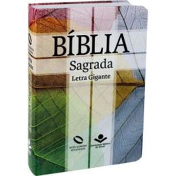Imagem de BIBLIA SAGRADA LETRA GIGANTE - CAPA ILUSTRADA CRUZ