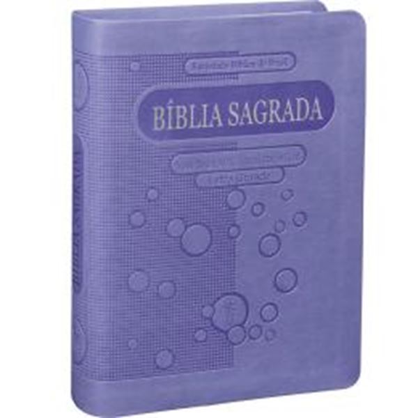 Picture of BIBLIA SAGRADA LETRA GRANDE - COURO SINTETICO VIOLETA
