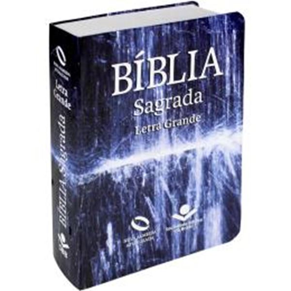 Picture of BIBLIA SAGRADA LETRA GRANDE COM INDICE - CAPA AGUA
