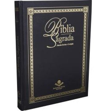 Imagem de BIBLIA SAGRADA LETRA EXTRAGIGANTE - PULPITO CAPA PRETA