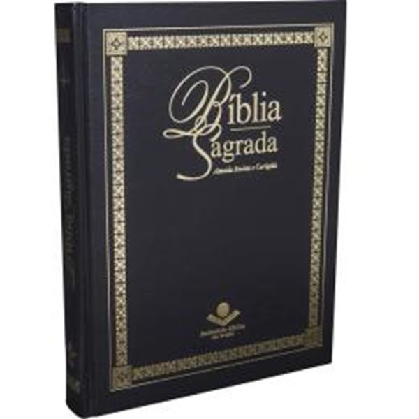 Picture of BIBLIA SAGRADA LETRA EXTRAGIGANTE - PULPITO CAPA PRETA