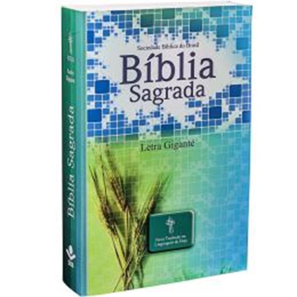 Picture of BIBLIA SAGRADA LETRA GIGANTE - CAPA ILUSTRADA TRIGO