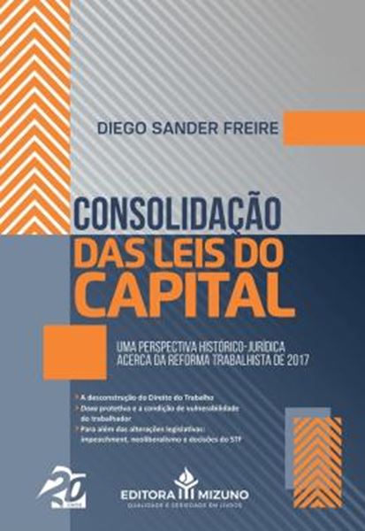 Picture of CONSOLIDAÇÃO DAS LEIS DO CAPITAL