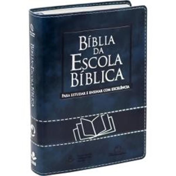 Picture of BIBLIA DA ESCOLA BIBLICA - CAPA AZUL