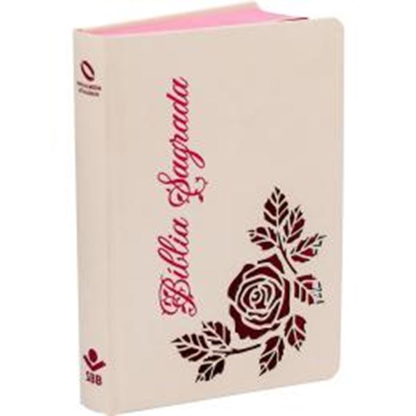 Picture of BIBLIA SAGRADA LETRA GRANDE - CAPA CORTE VAZADO FLOR