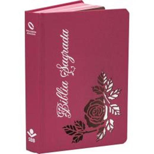 Picture of BIBLIA SAGRADA LETRA GRANDE - CAPA CORTE VAZADO FLOR