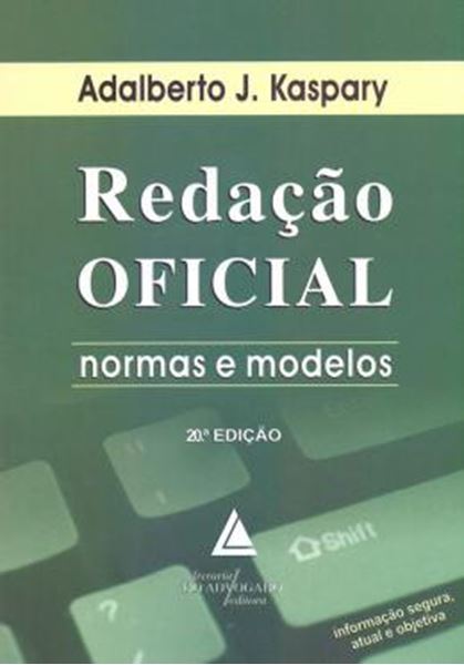 Picture of REDACAO OFICIAL - NORMAS E MODELOS - 20ª ED