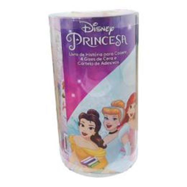 Picture of DISNEY - MINI TUBO HISTORIAS PARA COLORIR - PRINCESAS