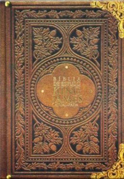 Picture of BIBLIA DE ESTUDO KING JAMES ATUALI.  CAPA DURA - VINTAGE