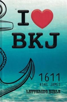 Imagem de BIBLIA KING JAMES 1611 ULTRAFINA LETTERING BIBLE - I LOVE - 2ªED