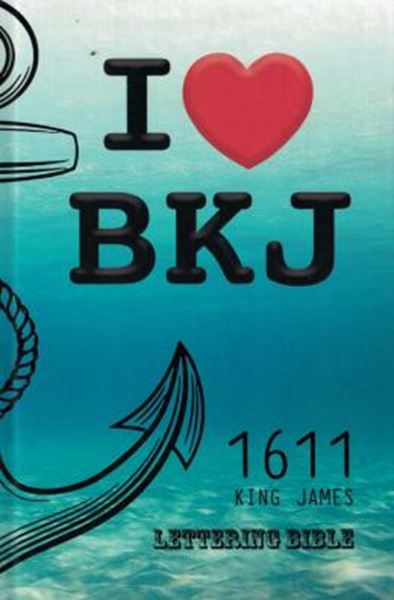 Picture of BIBLIA KING JAMES 1611 ULTRAFINA LETTERING BIBLE - I LOVE - 2ªED