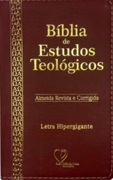 Picture of BIBLIA DE ESTUDOS TEOLÓGICOS ARC - PU LUXO - BORDO