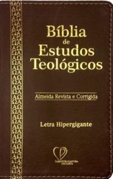 Imagem de BIBLIA DE ESTUDOS TEOLÓGICOS ARC - PU LUXO - MARROM
