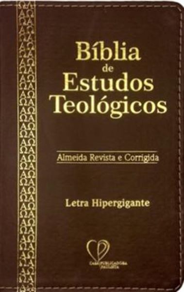 Picture of BIBLIA DE ESTUDOS TEOLÓGICOS ARC - PU LUXO - MARROM