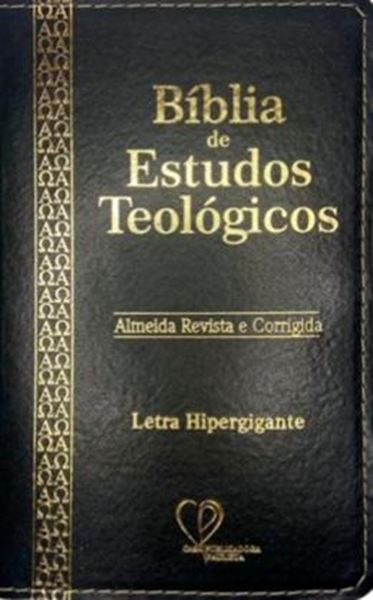 Picture of BIBLIA DE ESTUDOS TEOLÓGICOS ARC - PU LUXO - PRETA