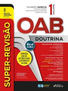Imagem de SUPER REVISAO OAB - DOUTRINA COMPLETA - 13ª ED - 2023 - VOL 1
