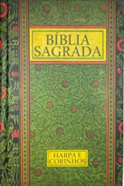 Picture of BIBLIA GIGANTE CAPA DURA ARC COM HARPA  - VINTAGE VERDE