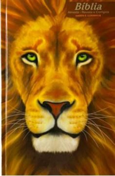 Imagem de BIBLIA JOVEM CAPA DURA ARC HARPA E CORINHOS - MOD.02 - LEAO ROSTO