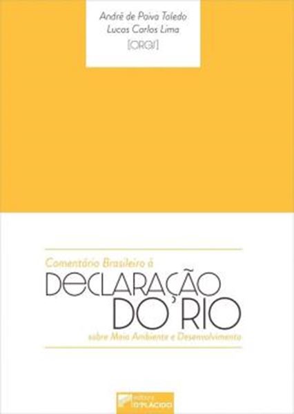Picture of COMENTARIO BRASILEIRO A DECLARACAO DO RIO SOBRE MEIO AMBIENTE E DESENVOLVIMENTO - VOLUME 1