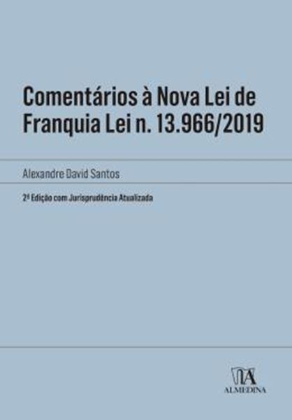 Picture of COMENTARIOS A NOVA LEI DE FRANQUIA LEI N. 13.966/2019 - 2ª ED