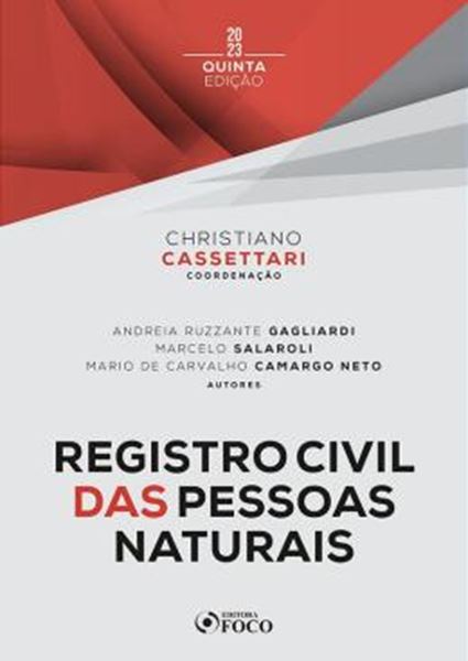 Picture of REGISTRO CIVIL DAS PESSOAS NATURAIS - 5ª ED