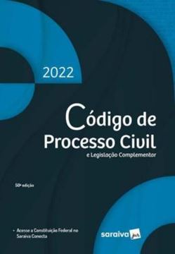 Imagem de CODIGO DE PROCESSO CIVIL E LEGISLACAO COMPLEMENTAR - 50ª ED