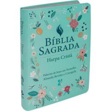 Imagem de BIBLIA SAGRADA LETRA GRANDE COM HARPA CRISTA - CAPA SEMIFLEXIVEL ILUSTRADA  - 4ªED
