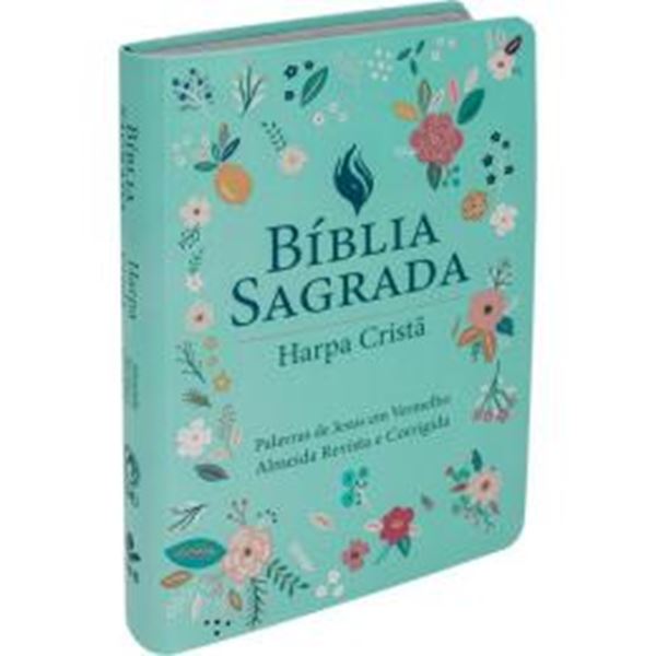 Picture of BIBLIA SAGRADA LETRA GRANDE COM HARPA CRISTA - CAPA SEMIFLEXIVEL ILUSTRADA  - 4ªED