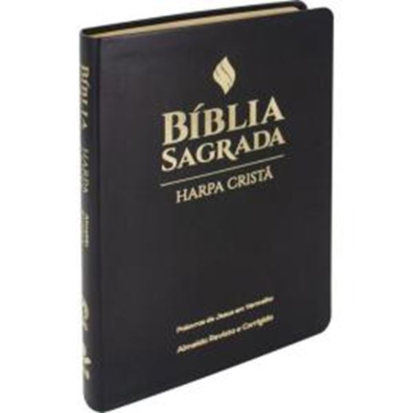 Picture of BIBLIA SAGRADA LETRA GRANDE COM HARPA CRISTA - CAPA SEMIFLEXIVEL ILUSTRADA  4ªED