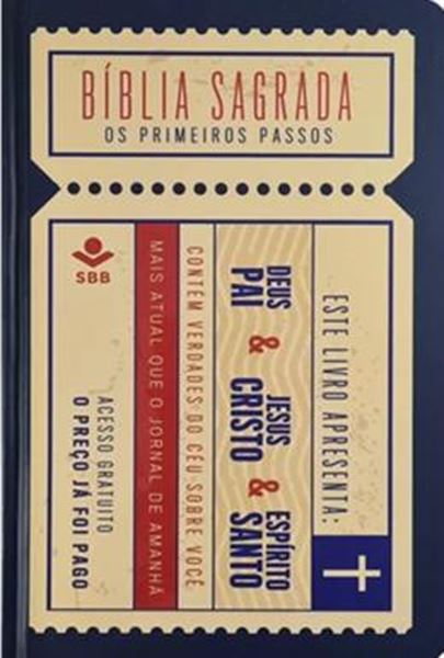 Picture of BIBLIA PRIMEIROS PASSOS - BASES DA FE PARA OS SEGUIDORES DE CRISTO - BIBLIA ESSENCIAL - 3ªED