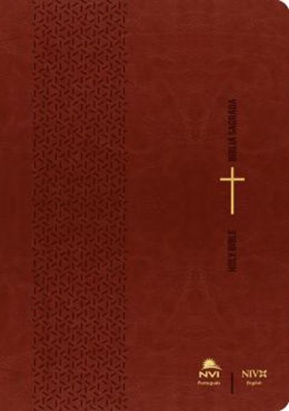 Picture of BIBLIA NVI PORTUGUES/INGLES - CAPA LUXO - MARROM - 2ª ED