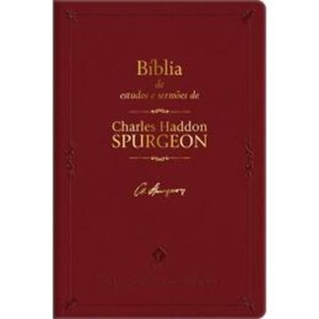 Imagem de BIBLIA DE ESTUDOS E SERMOES DECHARLES H. SPURGEON - BORDO