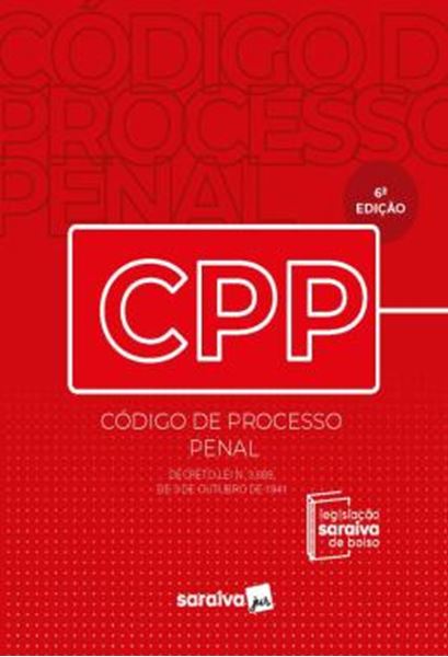 Picture of CODIGO DE PROCESSO PENAL MINI - COLECAO SARAIVA DE BOLSO - 6ª ED