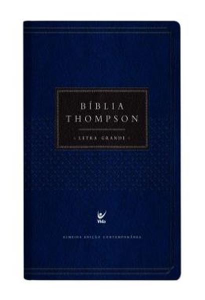 Picture of BIBLIA THOMPSON - AEC - LETRA GRANDE - CP AZUL E PRETA