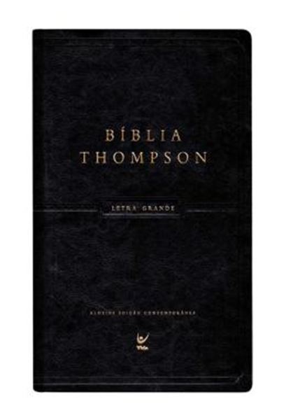 Picture of BIBLIA THOMPSON - AEC - LETRA GRANDE - CP LUXO PRETA PU C INDICE