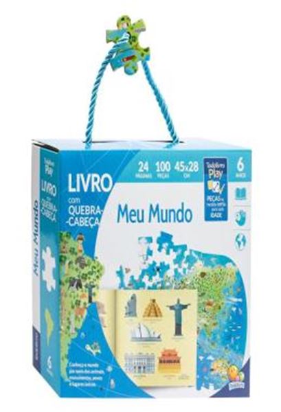 Picture of TODOLIVRO PLAY - LIVRO COM QUEBRA-CABECA - MEU MUNDO