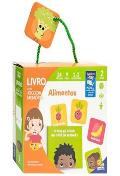 Picture of TODOLIVRO PLAY - JOGO DA MEMORIA - ALIMENTOS